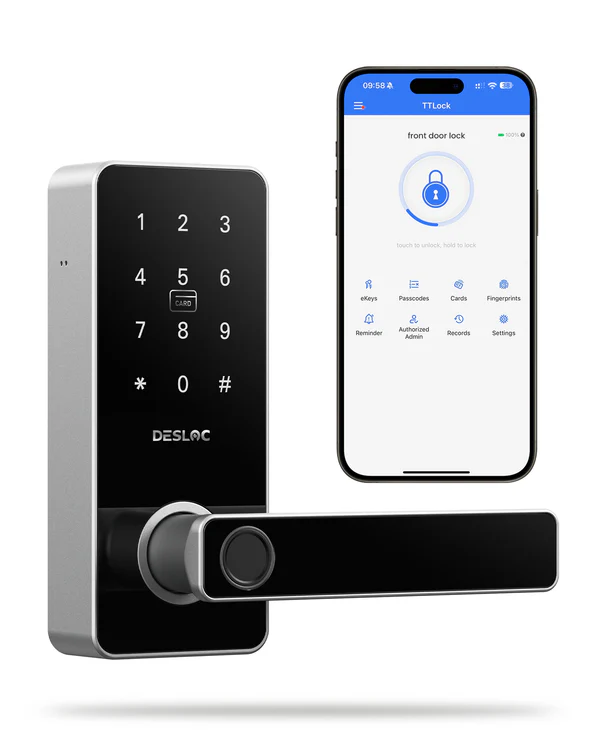 Experience Unmatched Security and Durability with the DESLOC B200L Fingerprint Smart Lock