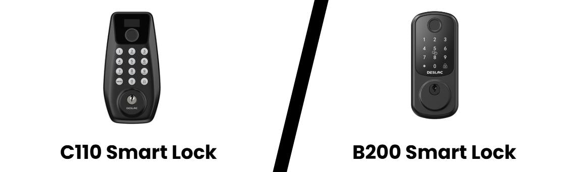 DESLOC B200 vs C110 Smart Door Locks: Which Is Right for You?