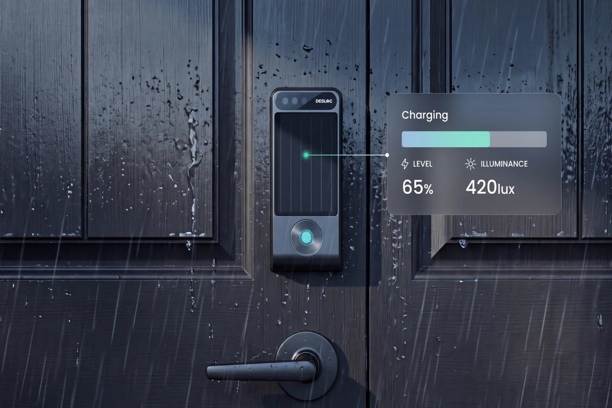 DESLOC V150 Plus: How a Self-Charging Smart Lock Works