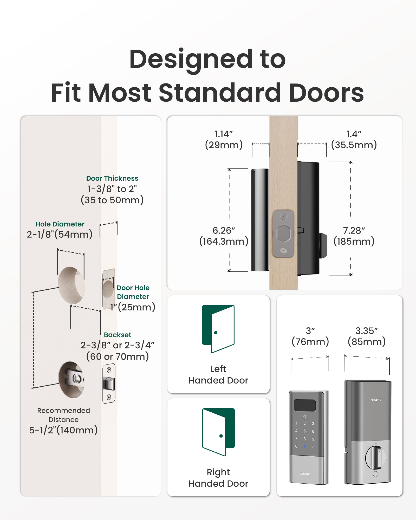 DESLOC Smart Lock K140 Plus