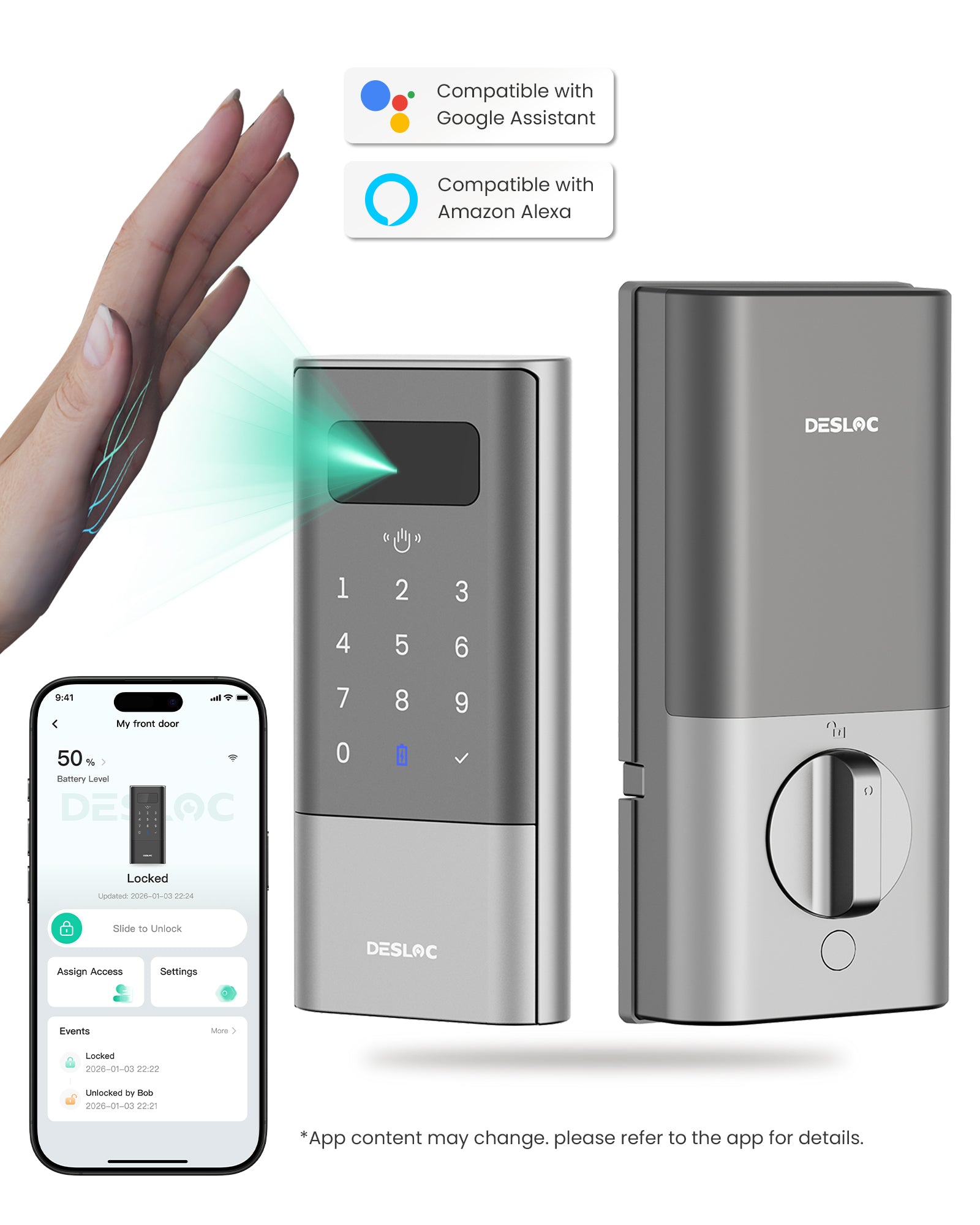 DESLOC Smart Lock K140 Plus