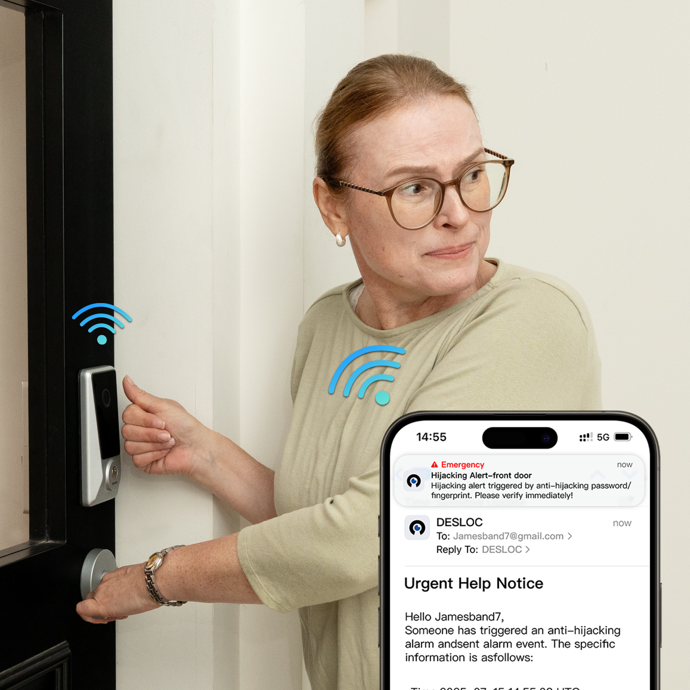 Anti-Hijacking Alarm
