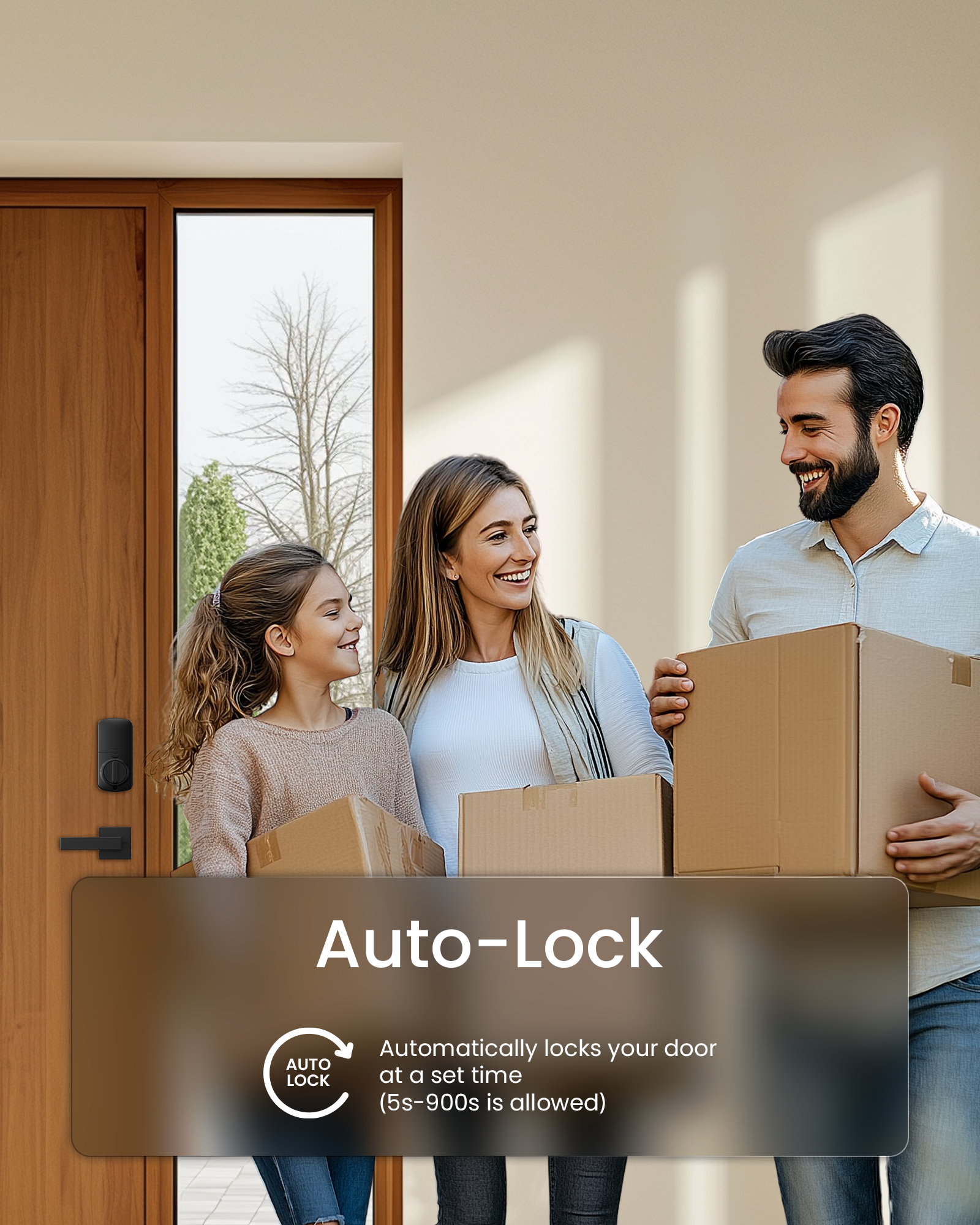 DESLOC Smart Lock B200 Fingerprint Smart Door Lock for Home - DESLOC
