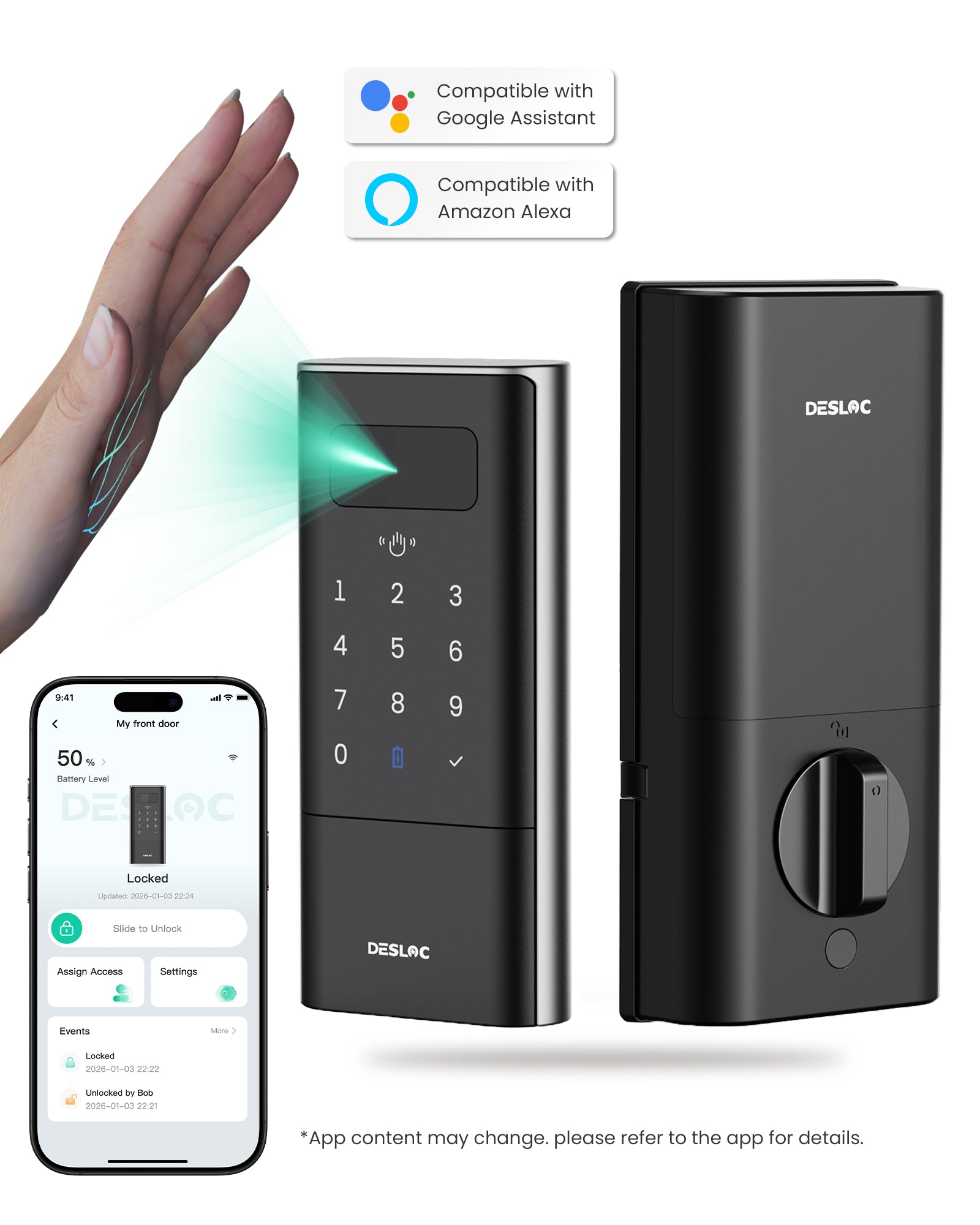 DESLOC Smart Lock K140 Plus