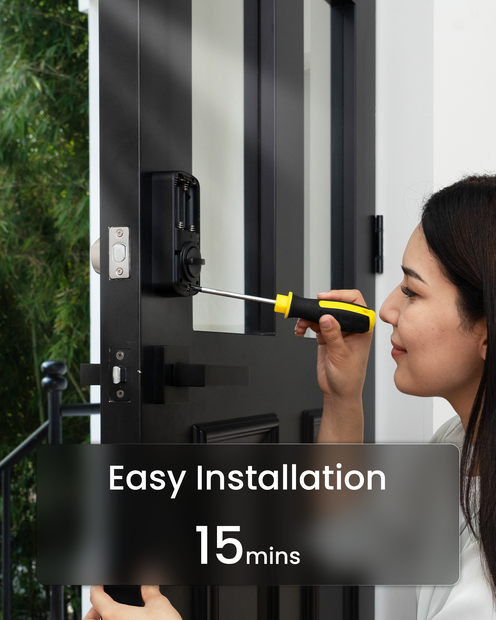 DESLOC Security Smart Lock A100F, Fingerprint Smart Lock for Home - DESLOC