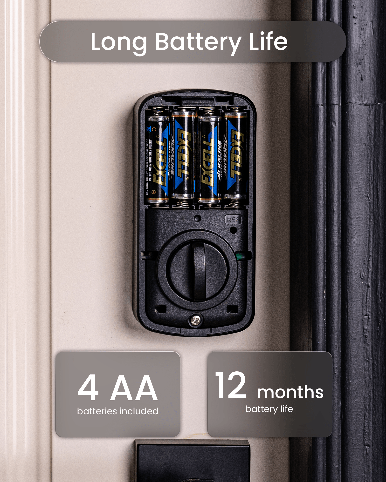 DESLOC A100F Electronic Keypad Door Lock with Handle Set - DESLOC