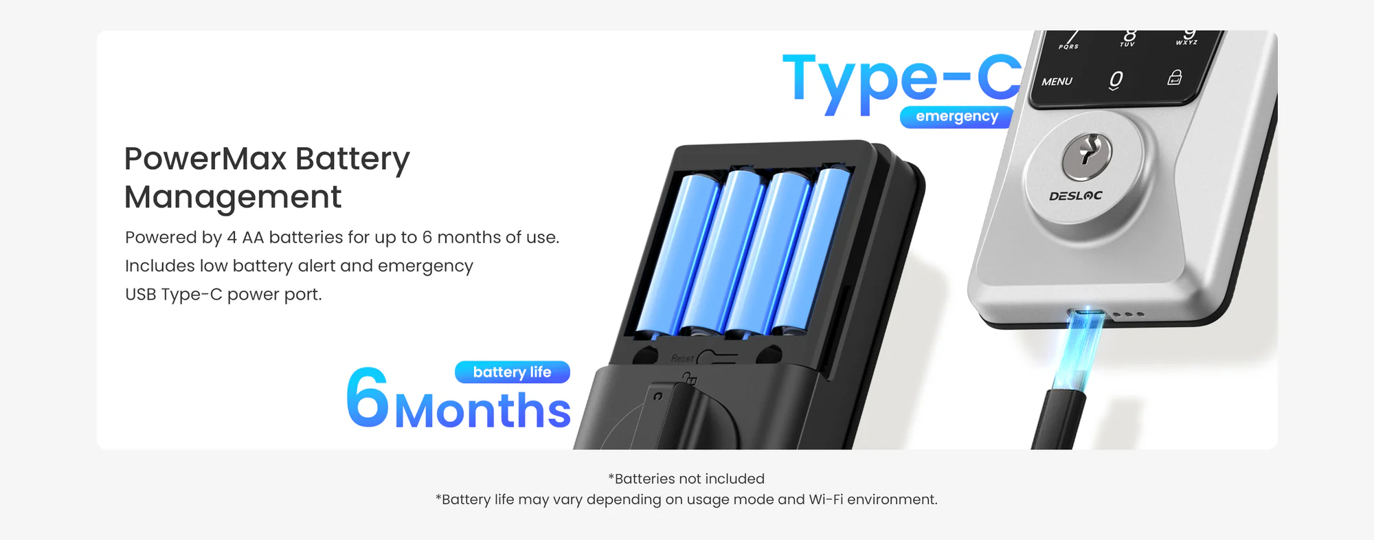 Smart WiFi Door Lock Innovation: Discover DESLOC D110 Plus Built-in WiFi Smart Lock