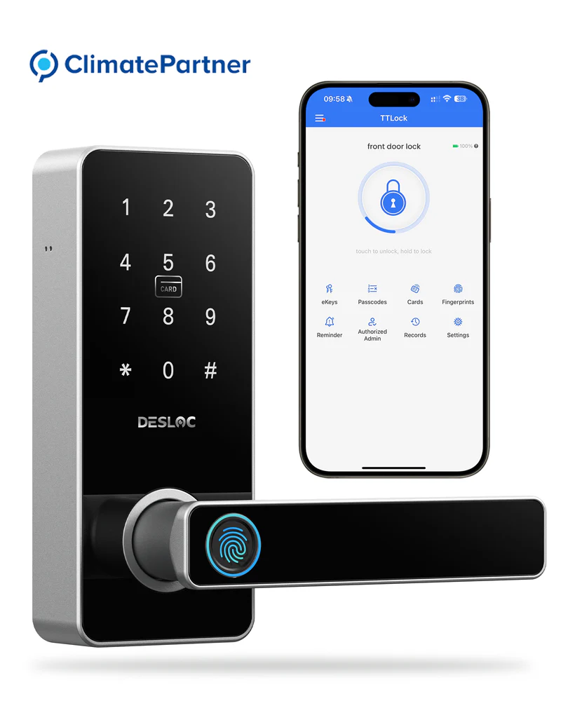 Discover the Future of Home Security with DESLOC B200L Fingerprint Smart Lock