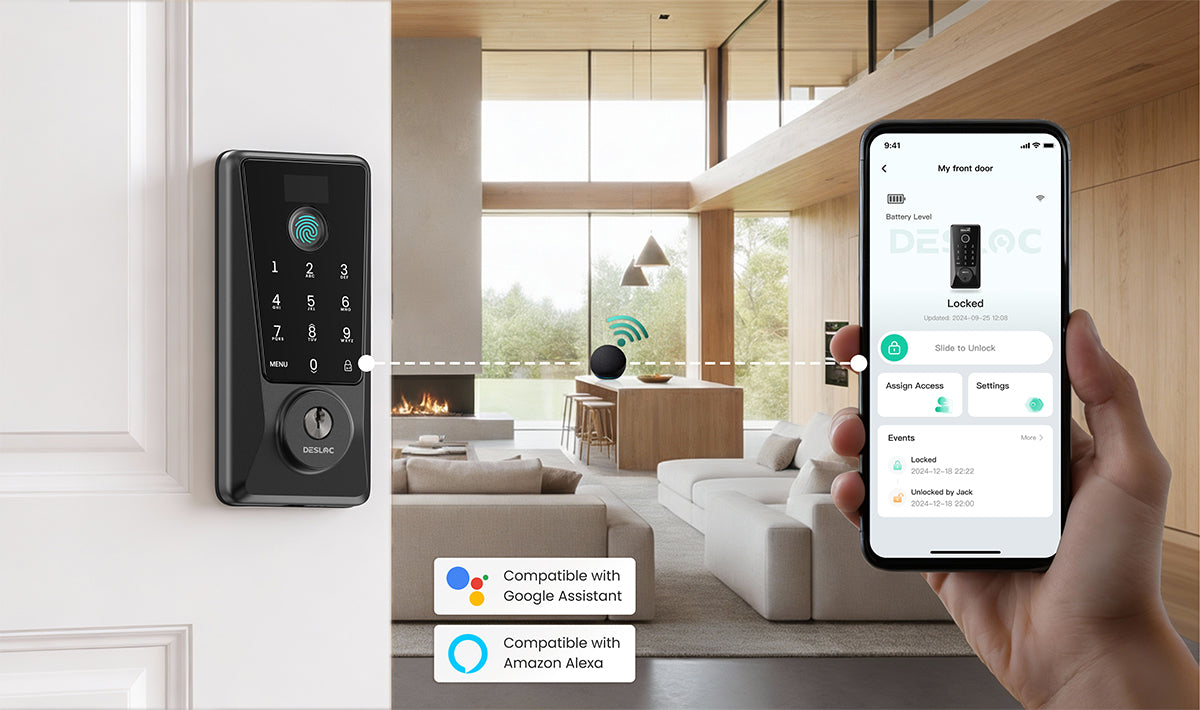 Smart Keyless Door Locks for a Smarter Life