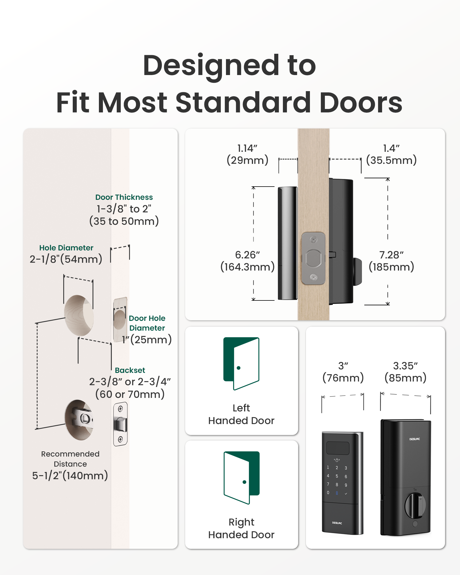 DESLOC Smart Lock K140 Plus