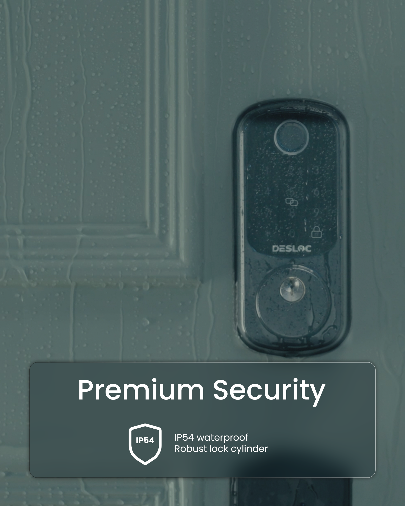 DESLOC Smart Lock B200 Fingerprint Smart Door Lock for Home