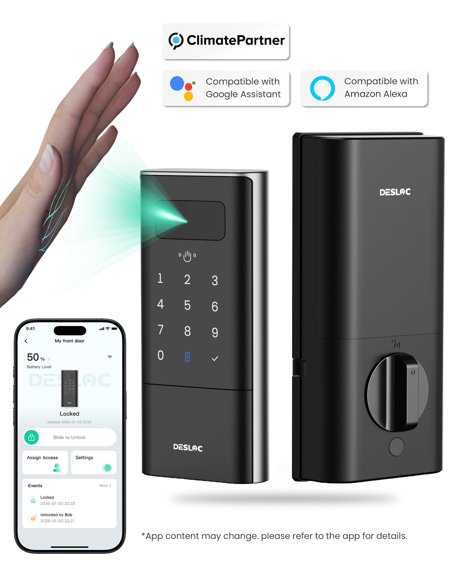 DESLOC Smart Lock K140 Plus