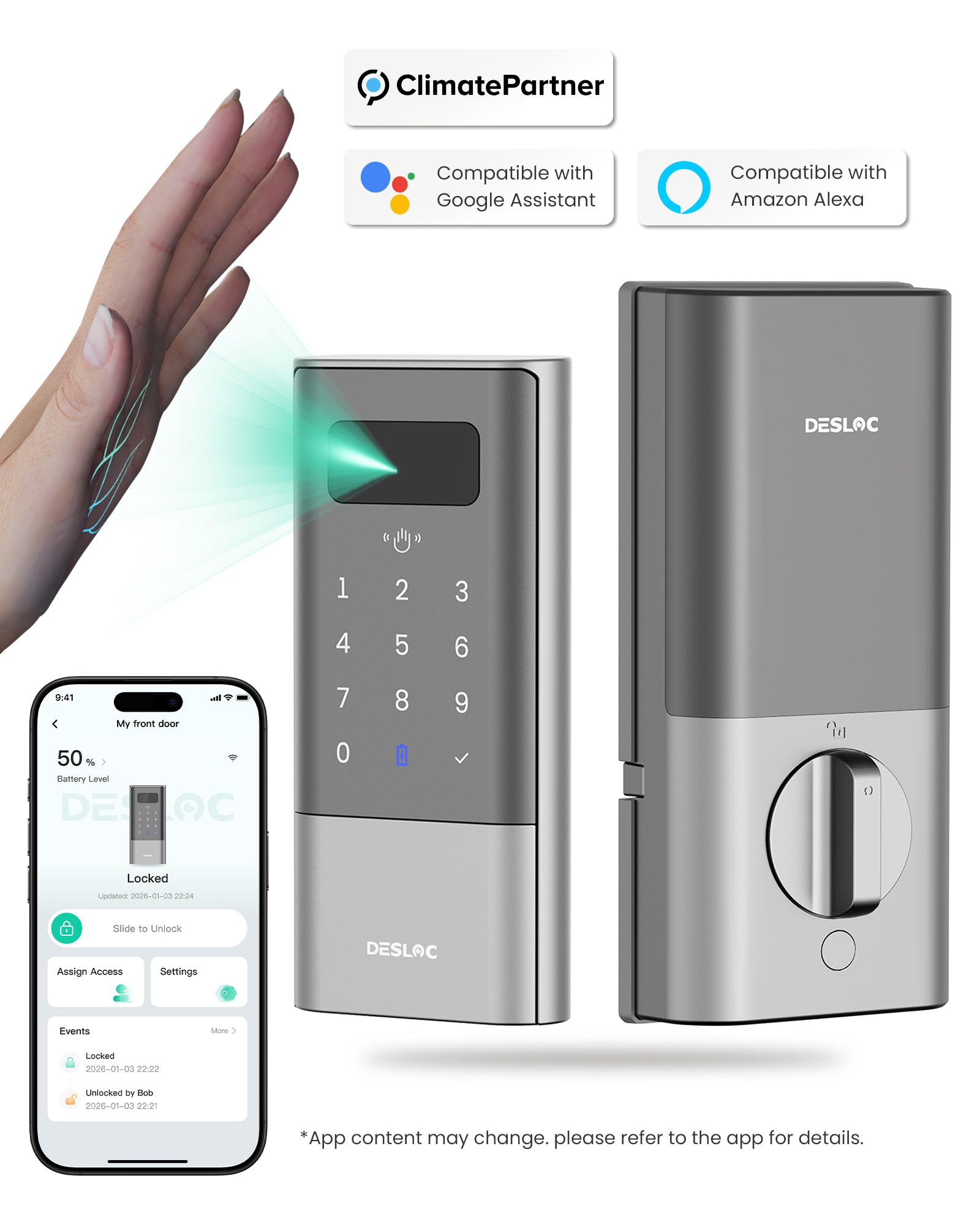 DESLOC Smart Lock K140 Plus