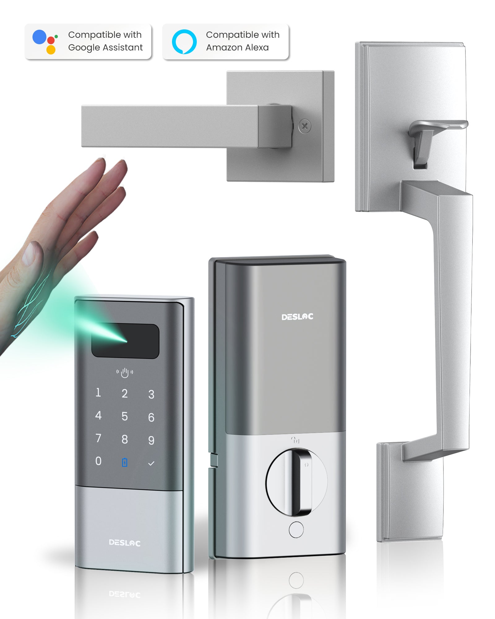 DESLOC Smart Lock K140 Plus with Handle Set