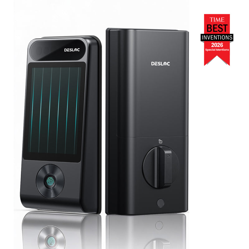 DESLOC Self-Charging Solar Smart Lock V150 Plus